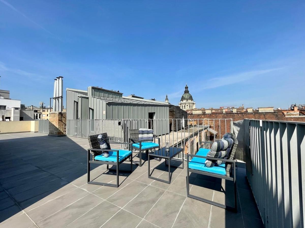 Penthouse W Private Rooftop And Free Parking Βουδαπέστη Εξωτερικό φωτογραφία
