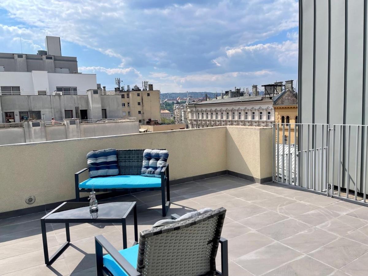 Penthouse W Private Rooftop And Free Parking Βουδαπέστη Εξωτερικό φωτογραφία