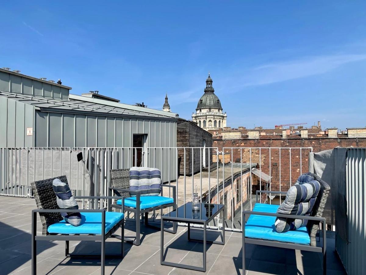 Penthouse W Private Rooftop And Free Parking Βουδαπέστη Εξωτερικό φωτογραφία