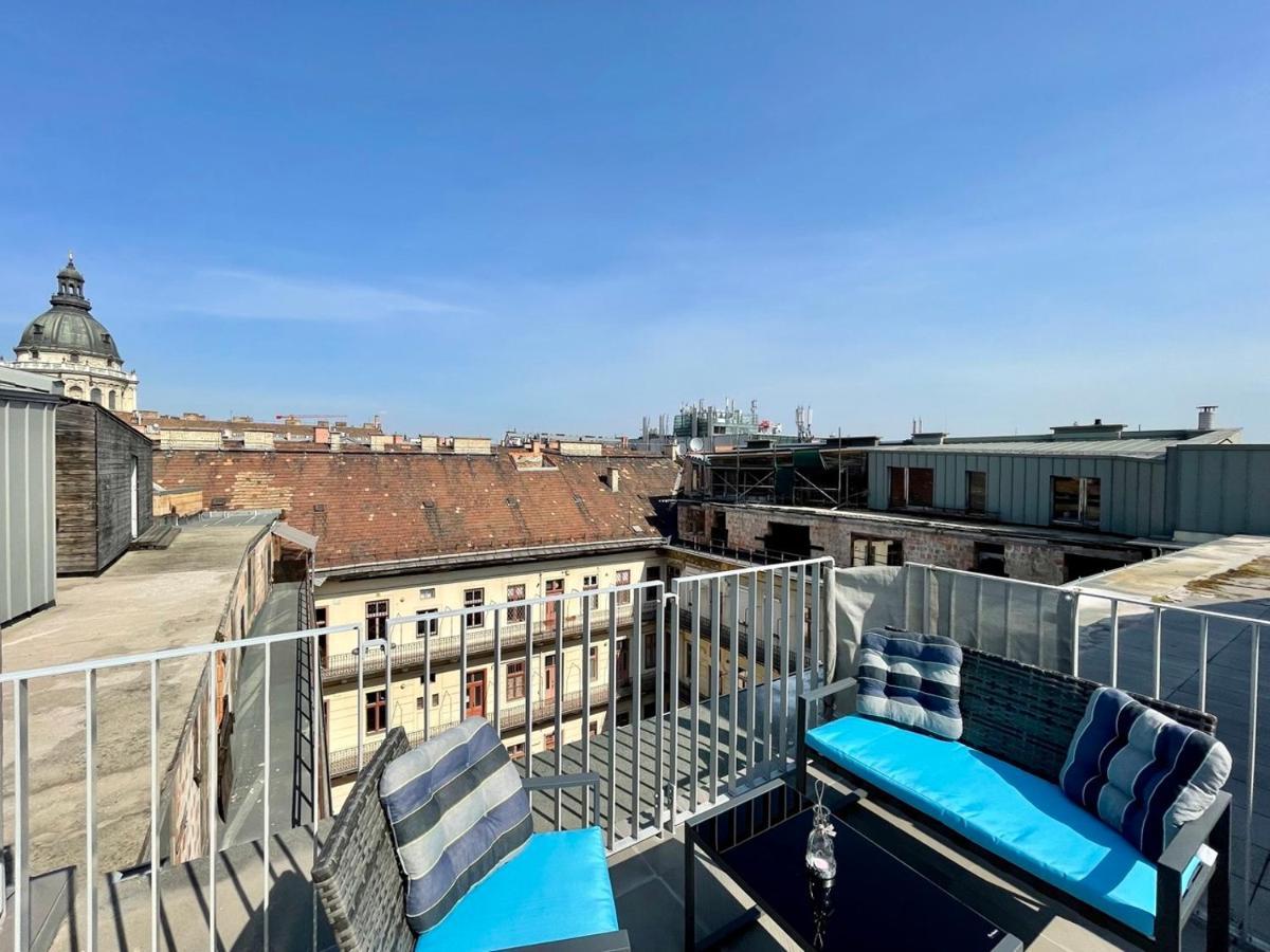 Penthouse W Private Rooftop And Free Parking Βουδαπέστη Εξωτερικό φωτογραφία